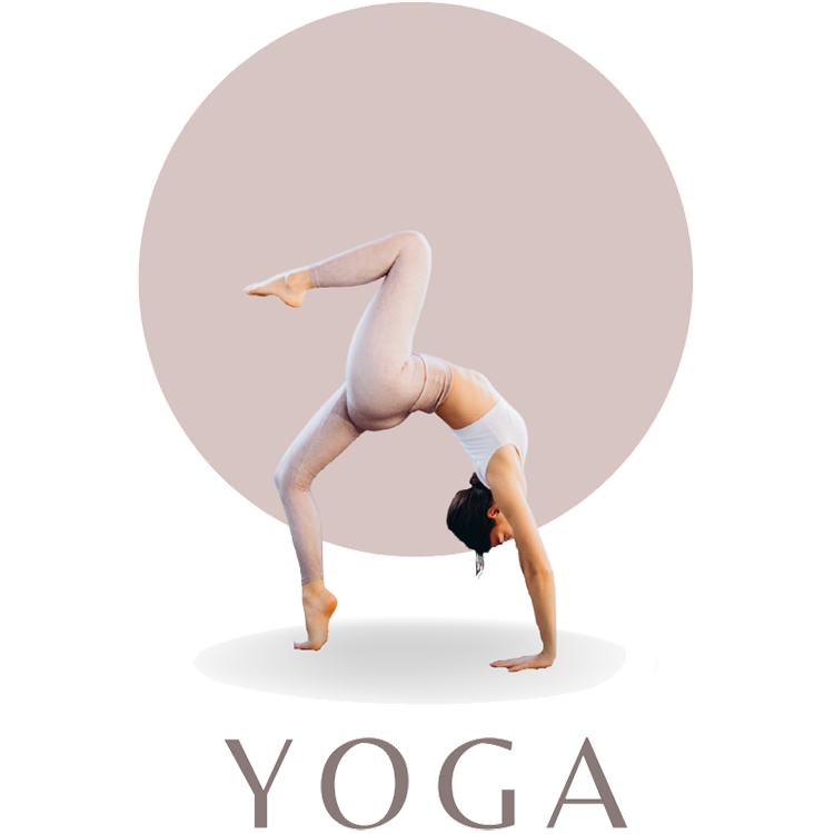 Foto de chica haciendo yoga